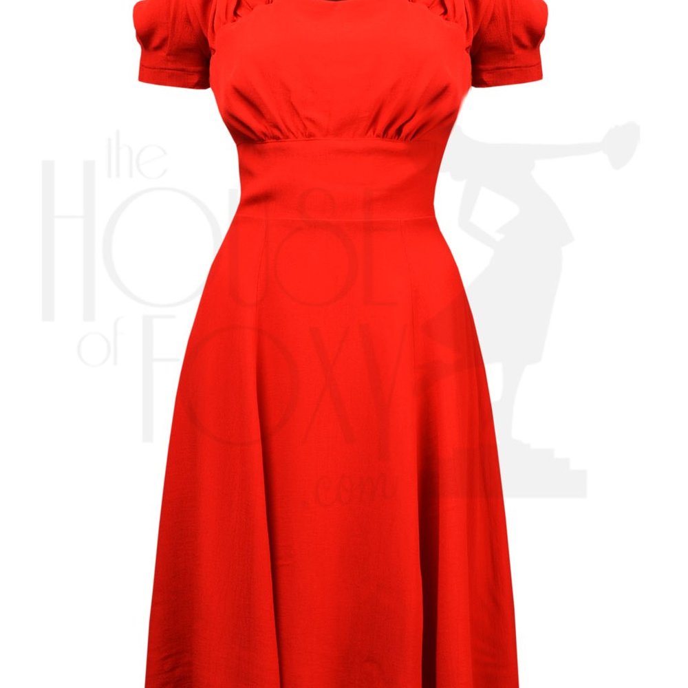 House of Foxy 40s Homefront Dancing Dress